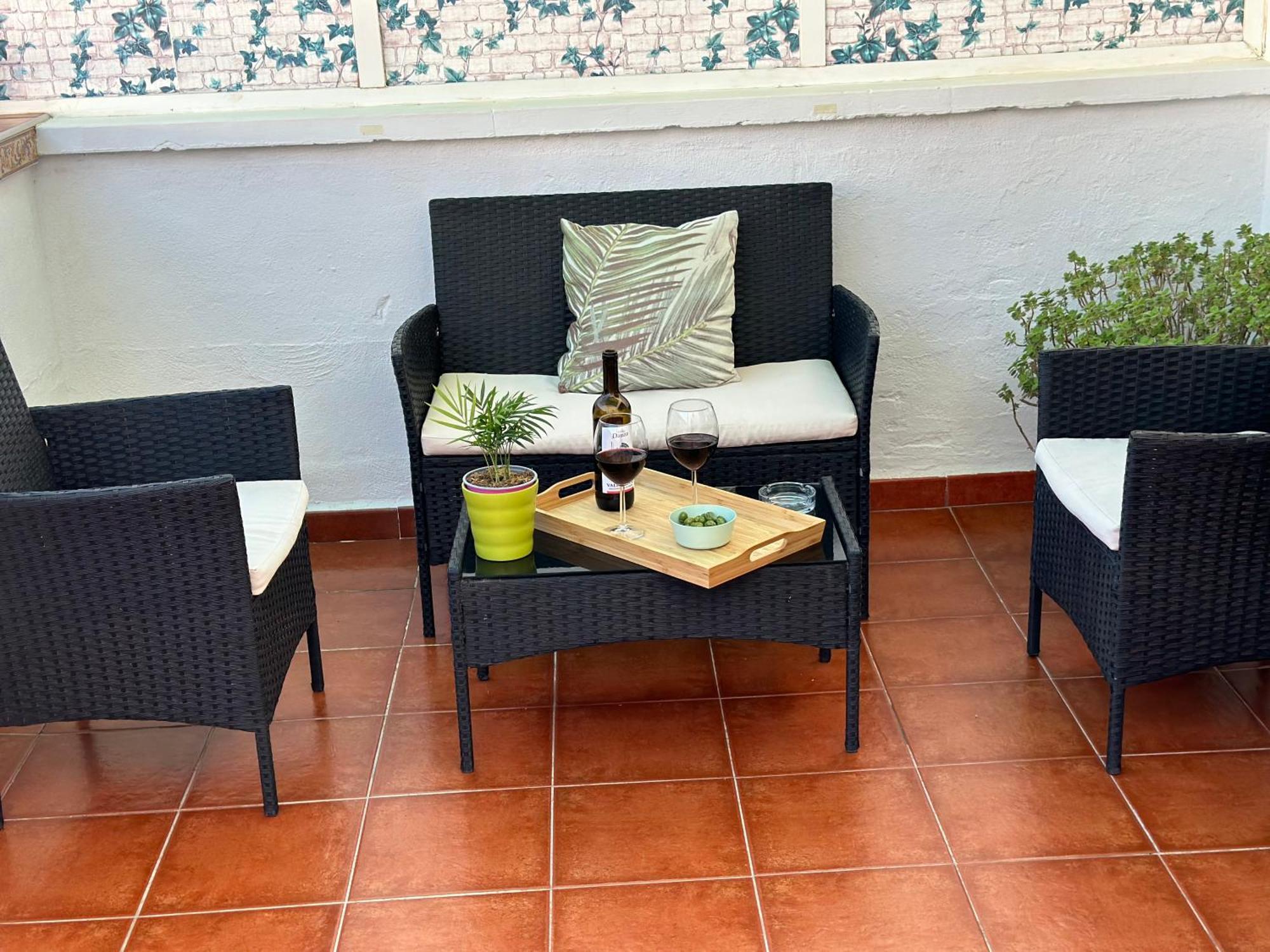 马拉加El Rincon De Apolo. Atico Con Aparcamiento Gratis.公寓 外观 照片